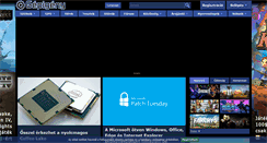 Desktop Screenshot of gepigeny.hu